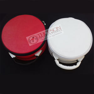 Étui pour fez maçonnique en similicuir de qualité supérieure, boîte de rangement et de présentation portable pour chapeau (bleu) - Product Image 2