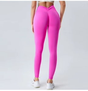 Leggings de yoga taille mi-haute pour femmes, grandes tailles, hiver, décontractés, respirants, longueur intégrale, coton bambou, fitness, mode, vente en gros - Product Image 2