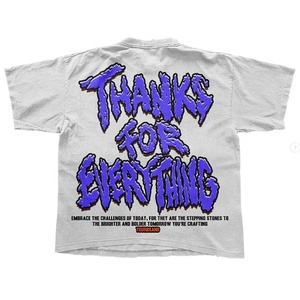Camisetas Cortas de Verano de Marca Personalizada, Estilo Urbano, Unisex, Jersey, Hip Hop, Vintage, Ropa de Playa, Diseños Personalizados, Impresas al por Mayor - Product Image 1