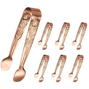 Handmade Solid Copper Pastry <b>Tong</b> Durable <b>Serving</b> <b>Tong</b> for Cake Bread Dessert Kitchen Tableware Tool Home Hotel Restaurant Use - Product Image 6