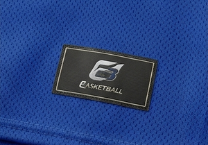 Maillot de basket-ball en mesh imprimé avec le nom et le numéro de l'équipe, léger, sans manches, dernier design, uniforme d'équipe. - Product Image 5
