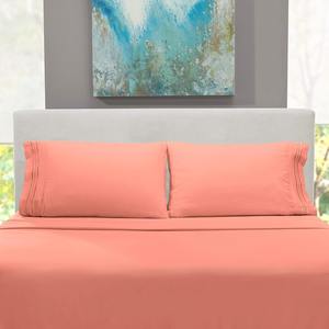 Luxury Design High Quality Home Textile 4-Piece Bedding Sets <b>100</b>% <b>Linen</b> Eco-Friendly King Printed Organic All-Season Bed Sheets - Product Image 4