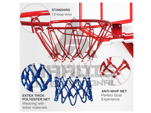 Red de Baloncesto Profesional para Exteriores 2026, Red de Repuesto Resistente para Baloncesto - Product Image 3