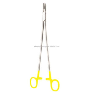 Portaagujas de Alta Calidad A-1 VERITAS Wangensteen de 27 cm con Punta T/C, Instrumentos de Sutura de Acero Inoxidable |   Kit de sutura, instrumento médico - Product Image 6