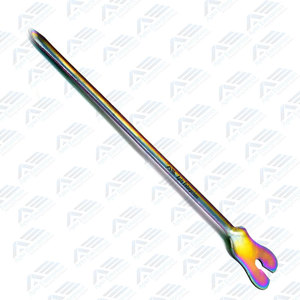เครื่องมือผ่าตัดทางทันตกรรม Tongue Tie ขนาด 5 นิ้ว อุปกรณ์ทันตกรรม Ce รุ่น Grooved Director สีรุ้ง พร้อมปลายโพรบ - Product Image 5