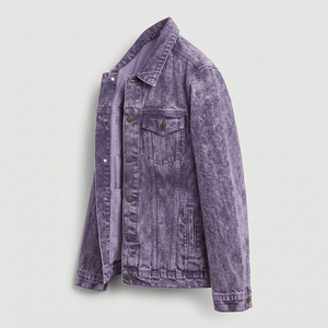 <b>Men</b> <b>Denim</b> <b>Jackets</b> Premium Quality Washed Jean <b>Jacket</b> with Custom Logo OEM Service OEM Size Private Label Manufacturer Wholesale - Product Image 2