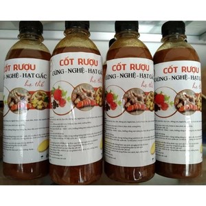 Extrait d'alcool végétal de gingembre, curcuma et graines de Gac – Vietnam |   SOINS DU CORPS DE STYLE TRADITIONNEL - Product Image 2