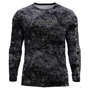 Camisa de Pesca de Manga Larga para Hombre, Diseño Personalizado con Sublimación de la Bandera de EE. UU., Secado Rápido, UPF 50, Poliéster de Alta Calidad - Product Image 5