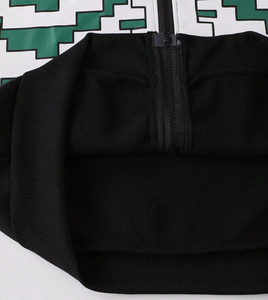 Sweat à capuche streetwear coupe oversize en coton épais, imprimé style Y2K personnalisé, fournisseur OEM Pakistan - Product Image 6