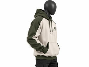 Sweat-shirt à capuche pour homme, manches régulières, couleur unie, logo sur le devant, poche, coupe décontractée, hiver, 100% coton molletonné - Product Image 5