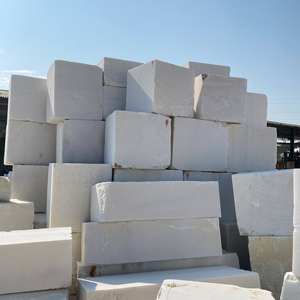 หินอ่อนสีขาวเวียดนามแบบก้อนสำหรับตกแต่งภูมิทัศน์ บล็อกหินสีขาวธรรมชาติบริสุทธิ์สำหรับขอบสวน หินอันซอน - Product Image 4