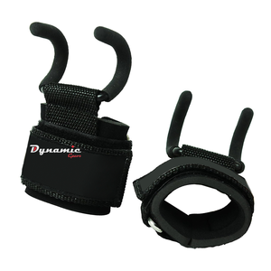 Gym Fitness Wear Exercise Heavy Duty Weight Lifting Strap Hook Power Lifting Workout Hand Wrist Support Weightlifting Hooks - Product Image 2