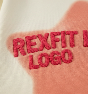 Sweat à capuche zippé Rexfit Sport pour homme, logo personnalisé, épaules tombantes, coupe ample, haute qualité - Product Image 5