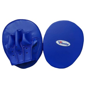 Gants d'entraînement professionnels de haute qualité en cuir de vachette PU personnalisés OEM Focus Pads respirants pour la boxe GRIP SAFE - Product Image 1