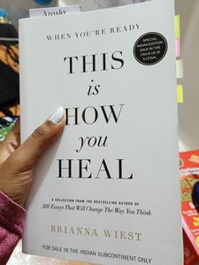 <b>This</b> <b>is</b> <b>how</b> <b>you</b> <b>heal</b> whitened By Brianna Wiest English Paperback Book Emotional Healing Guide - Product Image 2