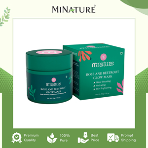 Masque visage éclatant à la rose et à la betterave (en pâte) fabriqué en Inde, très vendu, de qualité exceptionnelle, 100% d'ingrédients naturels purs. - Product Image 3