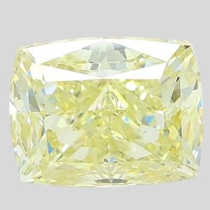 เพชรทรงคุชชั่น 2.05 กะรัต VVS2 สีเหลืองแฟนซีเข้ม เพาะเลี้ยงในห้องปฏิบัติการ - Product Image 2