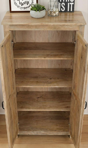 Armario Contemporáneo de Madera Maciza India de Primera Calidad, Ecológico, Duradero y de Gran Capacidad para Dormitorio, Sala de Estar y Comedor - Product Image 3