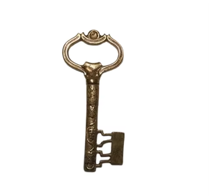 Abridor de Botellas Metálico Personalizable en Forma de Llave, Diseño Manual Portátil, Color Dorado, Estilo Vintage, Venta Caliente - Product Image 3