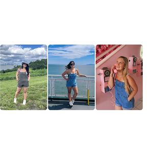 2026 denim overalls shorts High Quality Women Denim Jumpsuit Overalls Summer Washed Solid Multi Pocket Jean <b>Romper</b> - Product Image 6