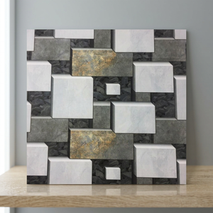 OEM Natural Stone 3D 300x600mm Design Satin Matt 30x60cm Digital Ceramic 12x24 Building Exterior High Depth Elevation Wall Tiles - Product Image 2