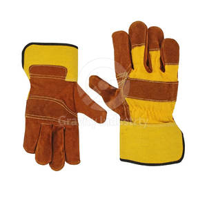 Gants de travail de qualité supérieure, résistants à l'usure, antidérapants, en cuir, pour la sécurité - Product Image 6