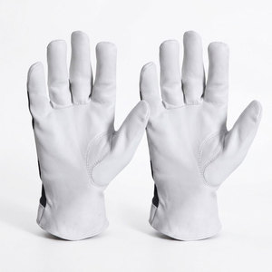 Guantes de Trabajo de Cuero Vacuno de Alta Calidad y Durabilidad con Puño de Seguridad, 11 oz de Grosor, Protección Industrial para Manos de Uso Pesado - Product Image 2