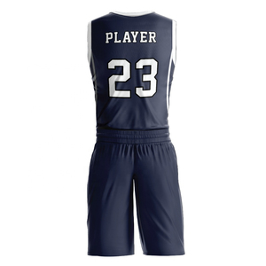 Nouvelle tenue de basketball pour adulte, design 2023, avec faible MOQ, uniforme d'entraînement d'équipe, uniforme de basketball pour hommes, fabrication en usine. - Product Image 2