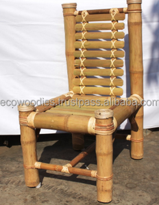 Natural Handmade Bamboo <b>Cane</b> Rocking <b>Chair</b> Back Support Armrest for Outdoor Use Eco-friendly Weather Resistant Bedroom Living - Product Image 5