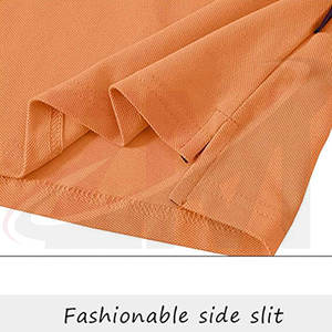 Polos transpirables y ligeros para mujer a precio razonable, polos de color sólido para mujer hechos en Pakistán. - Product Image 3