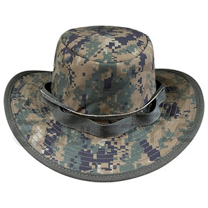 Camouflage Safari <b>Hat</b> Digital Print Embroidery Logo Outdoor Travel Adventure Wide Brim UV protection Unisex Bulk Hunting <b>Hats</b> - Product Image 3