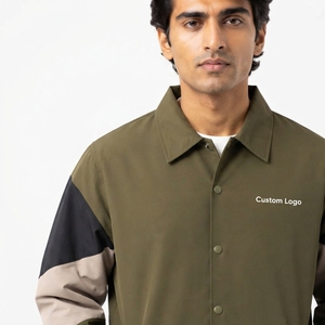 Veste de style coach, coque en polyester de qualité supérieure, construction résistante au vent, fermeture à boutons-pression, poignets élastiques, poches fonctionnelles, pour l'extérieur - Product Image 5