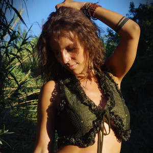 Stylish Handmade Lace Corset Vest For Women Adjustable Boho Festival Fashion Perfect For Layering Over Dresses And Tops - Product Image 2