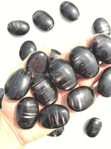 Pierre de paume en hyperstène, pierre précieuse de cristal, la plus vendue en gros, pour la guérison par le Reiki, la méditation, la métaphysique, agate naturelle, super fine - Product Image 2