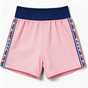 Shorts de boxe en polyester respirants, coupe ajustée, design personnalisé, impression, broderie, logo, entraînement, taille personnalisée - Product Image 1