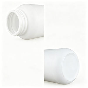 <b>200ML</b> 400ML WHITE HDPE PLASTIC ROUND JAR - Product Image 5