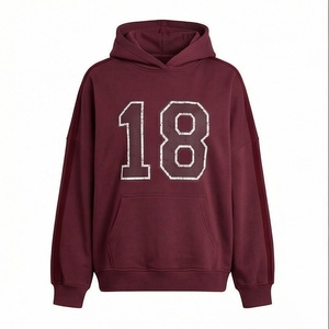 Hoodies à épaules tombantes pour femmes – Vente en gros, prix bas, haute qualité, coupe oversize, manches tombantes, hauts à capuche épais pour l'automne, OEM - Product Image 1