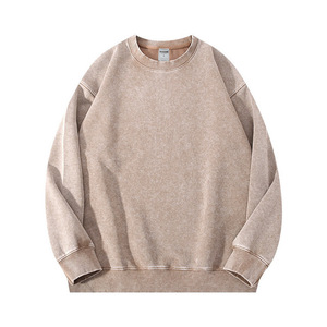 Women <b>Vintage</b> Acid Wash <b>Sweatshirt</b> Oversized Fit Custom Apparel Manufacturing Service - Product Image 3