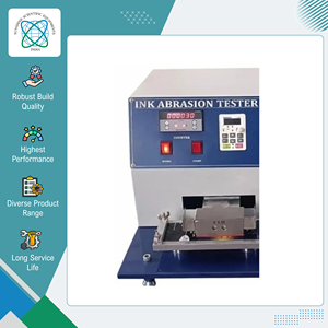 Probador de Abrasión de Tinta con Pantalla Digital de Calidad Excepcional y Fácil de Usar, con 1 Año de Garantía del Principal Proveedor de la India - Product Image 3