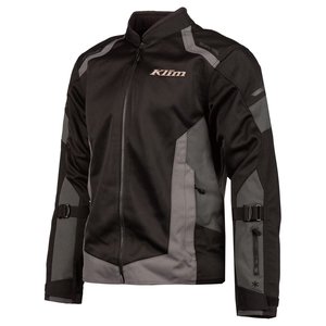 Chaqueta de Motociclismo para Hombre, de Manga Larga, Transpirable, Impermeable, de Poliéster/Nailon, con Bloques de Color Negro y Gris - Product Image 5