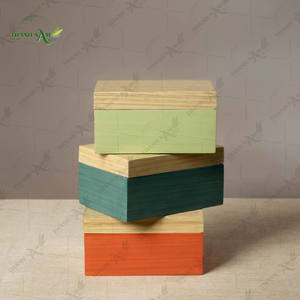 Caja de Bambú Prensado, Caja de Almacenamiento de Bambú Ecológica para el Hogar, Cocina, Baño, Hotel y Embalaje Premium - Product Image 6