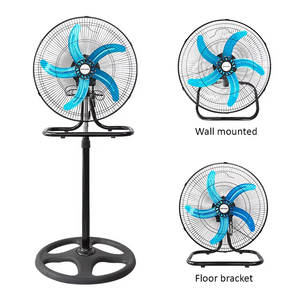 18-Inch Household Electric USB Powered Fan Three-in-One Design <b>Large</b> Metal Blade Silent Operation Removable - Product Image 4
