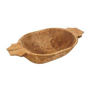 Bol à pâte en bois classique pour les tables traditionnelles, compagnon idéal avec les assiettes - Product Image 1