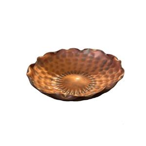 Tazón de Metal de Diseño en Aluminio Fundido, Color Dorado, Artesanía, Estilo Moderno, Tazón para Frutas de Forma Redonda, Tazón Pequeño de Metal para Chocolates - Product Image 3