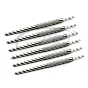 Dental Surgical Scalpel Handle Adjustable Round Stainless Steel Manual Surgical Instrument CCC Certified By <b>Blush</b> Surgical - Product Image 1