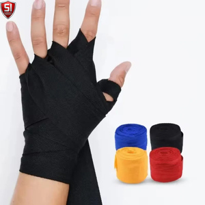 Bandages de boxe avec boucle pour le pouce, en coton respirant, absorbant l'humidité, pour l'entraînement MMA et Muay Thai - Product Image 2