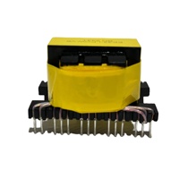 Transformateur électrique haute fréquence Baina ROHS EE33 à noyau de ferrite de type EE à retour monophasé pour alimentation LED, audio, CCTV, applications médicales