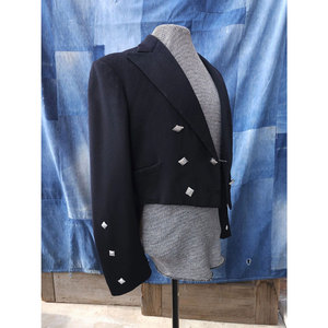 Veste Prince Charlie Vintage Highland 100% Pure Laine pour Bagpiper, Tenue Traditionnelle Écossaise, Fournitures d'Usine - Product Image 5
