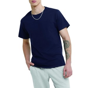 T-shirt Homme Grande Taille à Manches Courtes et Col Rond, 100% Coton Blanc, Vente Directe Usine, Personnalisable, Fournisseur - Product Image 1