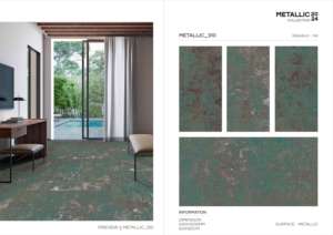 Azulejos de porcelana de calidad de exportación con superficie metálica en tamaño 60x120cm 600x1200mm 24x48 para proyectos de interior de alta gama - Product Image 4